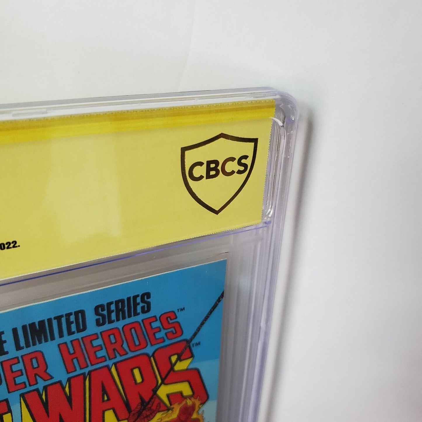 Marvel Super Heroes Secret Wars #1 2014 CBCS 9.4 White, Halloween Collectorfest