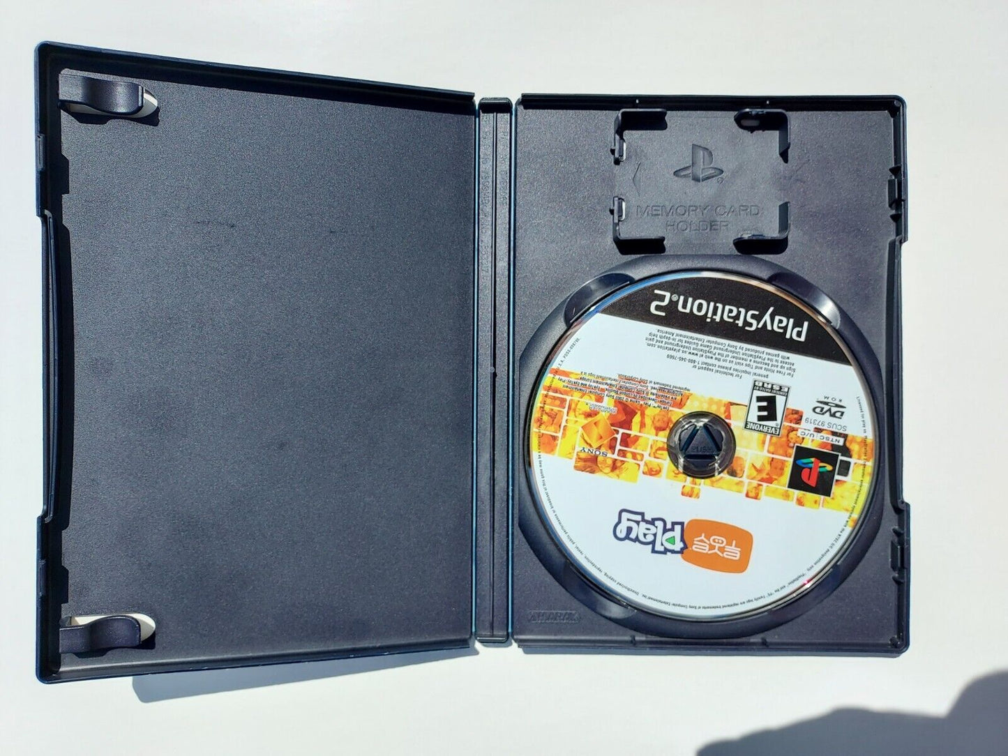 Sony PlayStation 2 PS2 Eye Toy Game Disc Case & Manual.