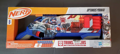 NERF • OPTIMUS PRIMAL • Rise of the Beasts Blaster • Boxed • Ages 8+ Ships Free