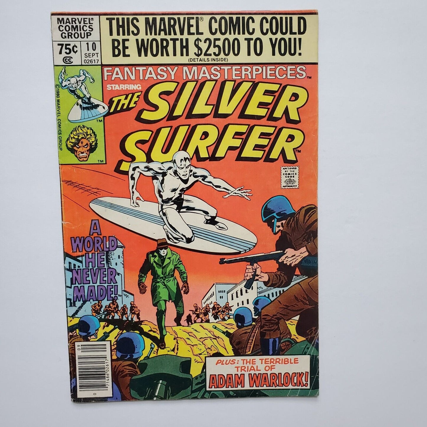 Fantasy Masterpieces The Silver Surfer #10 1st Appearance of Yarro Gort Marvel