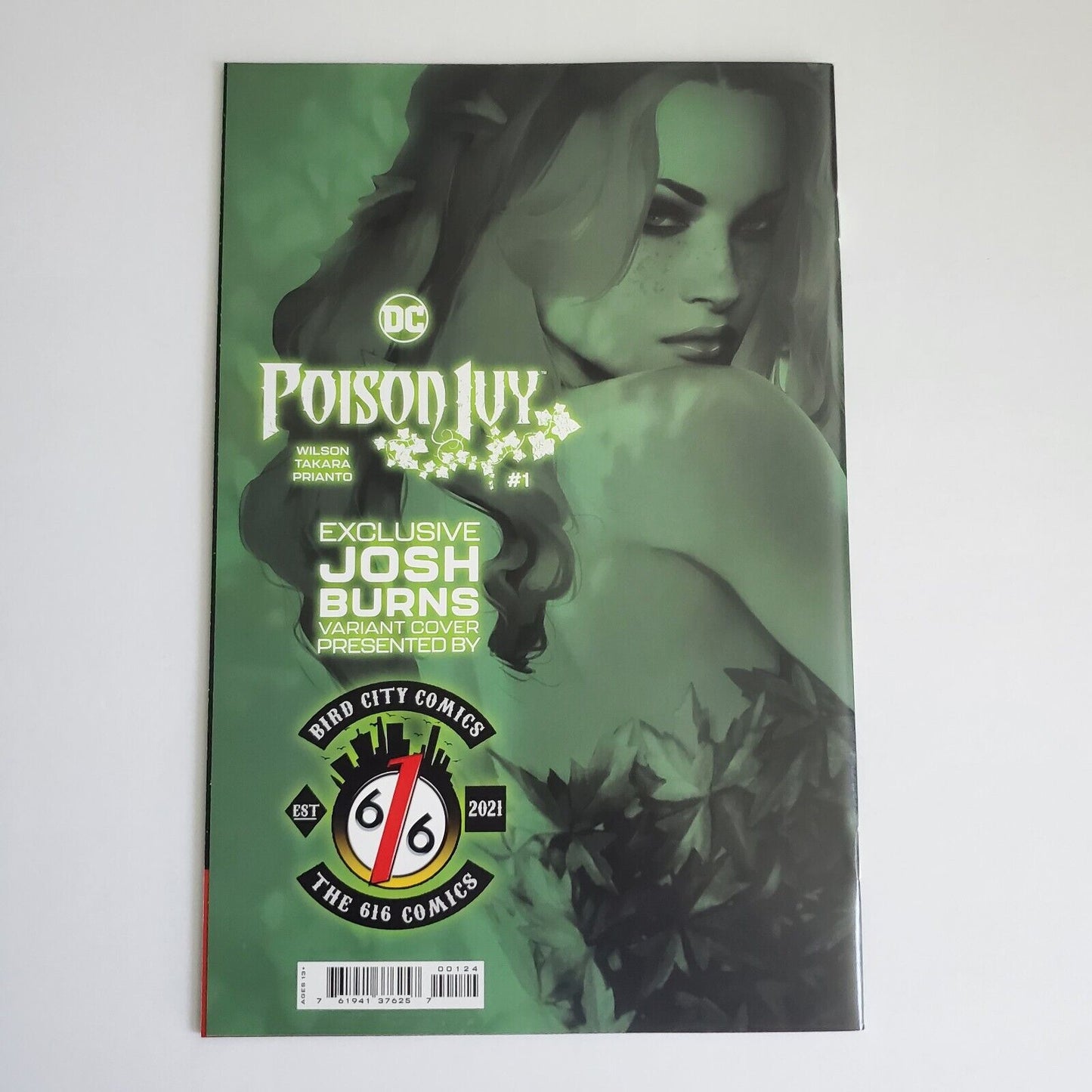 Poison Ivy 1 Josh Burns Variant DC Comics