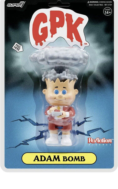 Super7 ReAction GPK ADAM BOMB (Red)(SDCC2021 Exclusive) 3.75" Action Figure