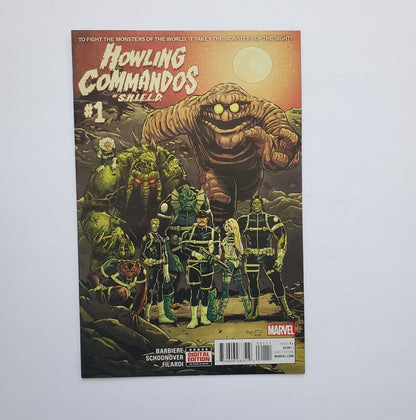 Howling Commandos of SHIELD #1 Comic Book 2015 Marvel Comics