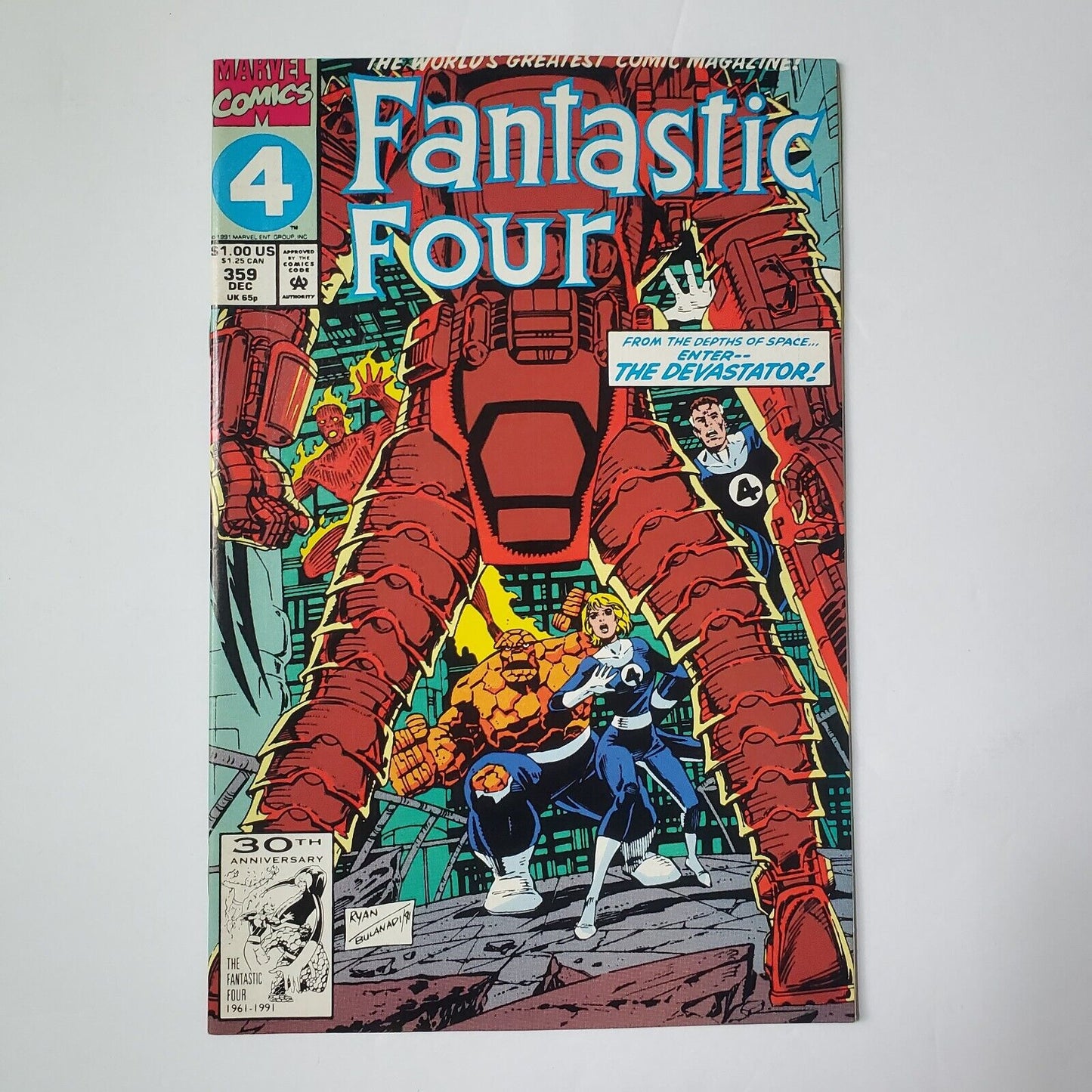 *** Fantastic Four # 359 *** Copper Age Marvel Comics 1991