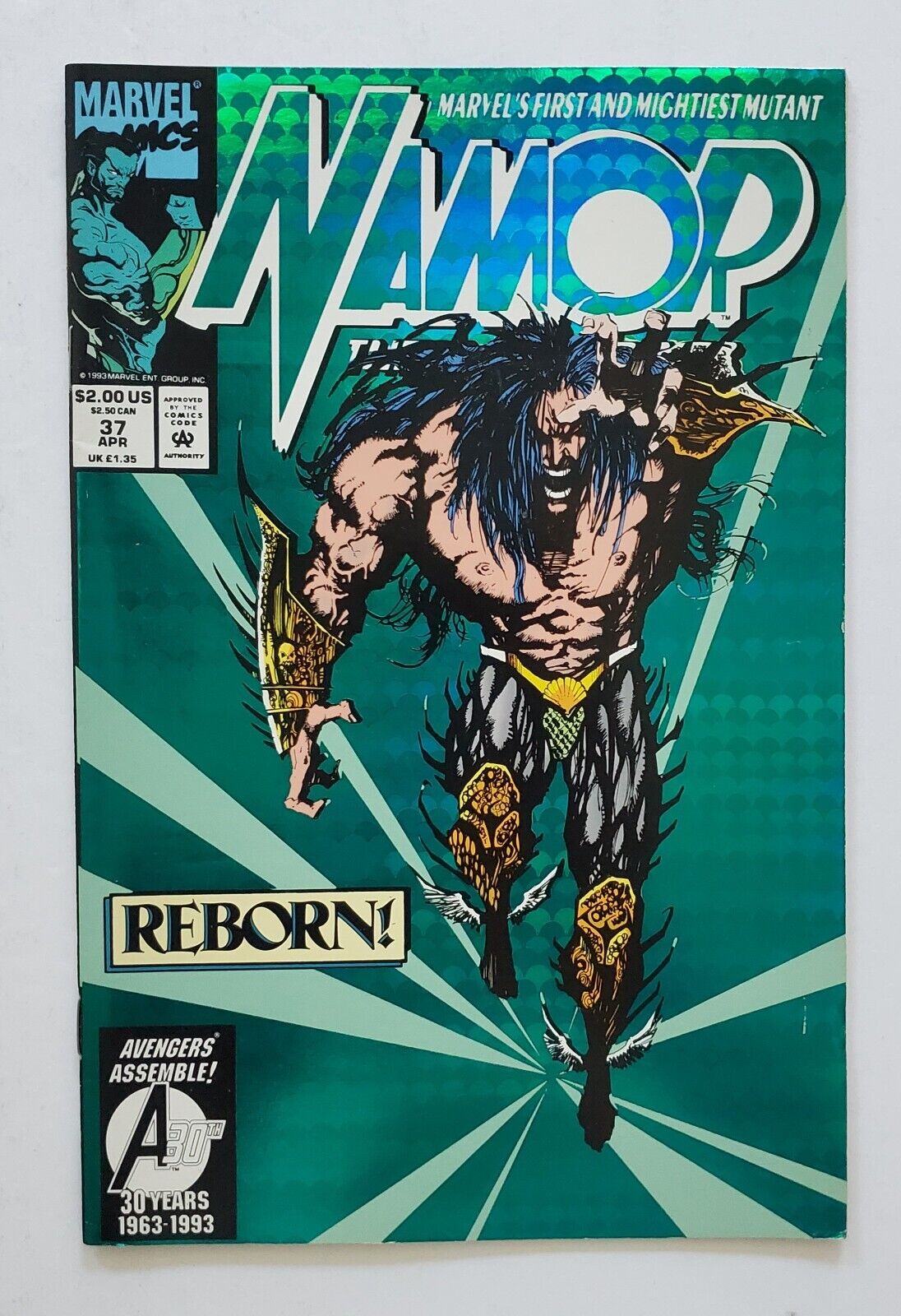 Namor, the Sub-Mariner #37 (Apr 1993, Marvel)