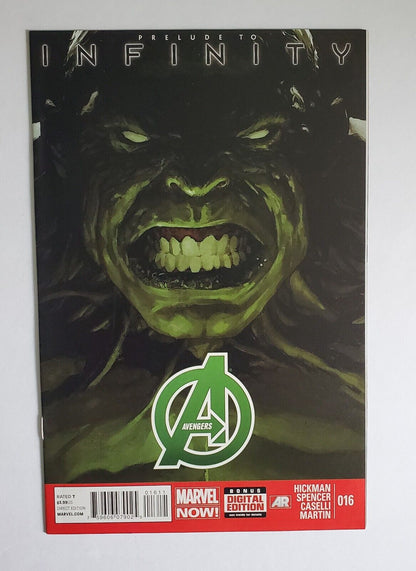 Avengers #16 MARVEL COMICS Hulk Angry.