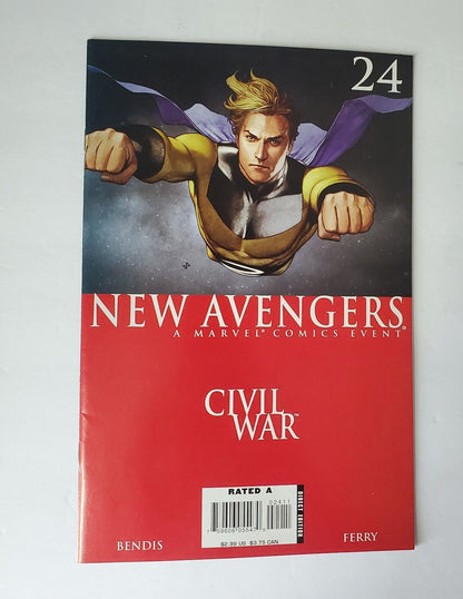 New Avengers #24 Marvel Comic DISASSEMBLED PART FOUR NOVEMBER 2006 CIVIL WAR