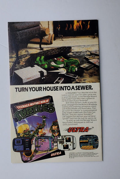 TMNT 1989 Archie Adventures Teenage Mutant Ninja Turtles # 3 July 1989