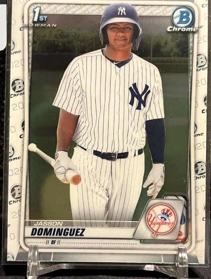 2020 Bowman Chrome Prospects 1st Bowman Chrome Jasson Dominguez #BCP-8 Yankees