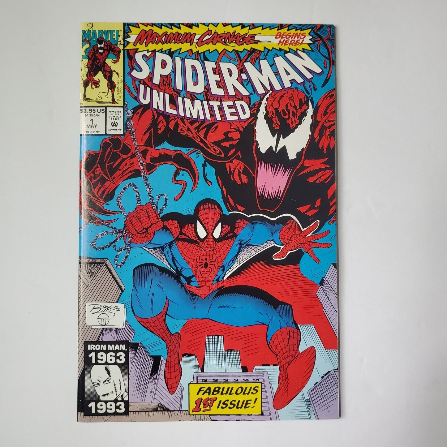 Spider-Man Unlimited #1 1st Series 1st Appearance of Shriek. Carnage Begins Here