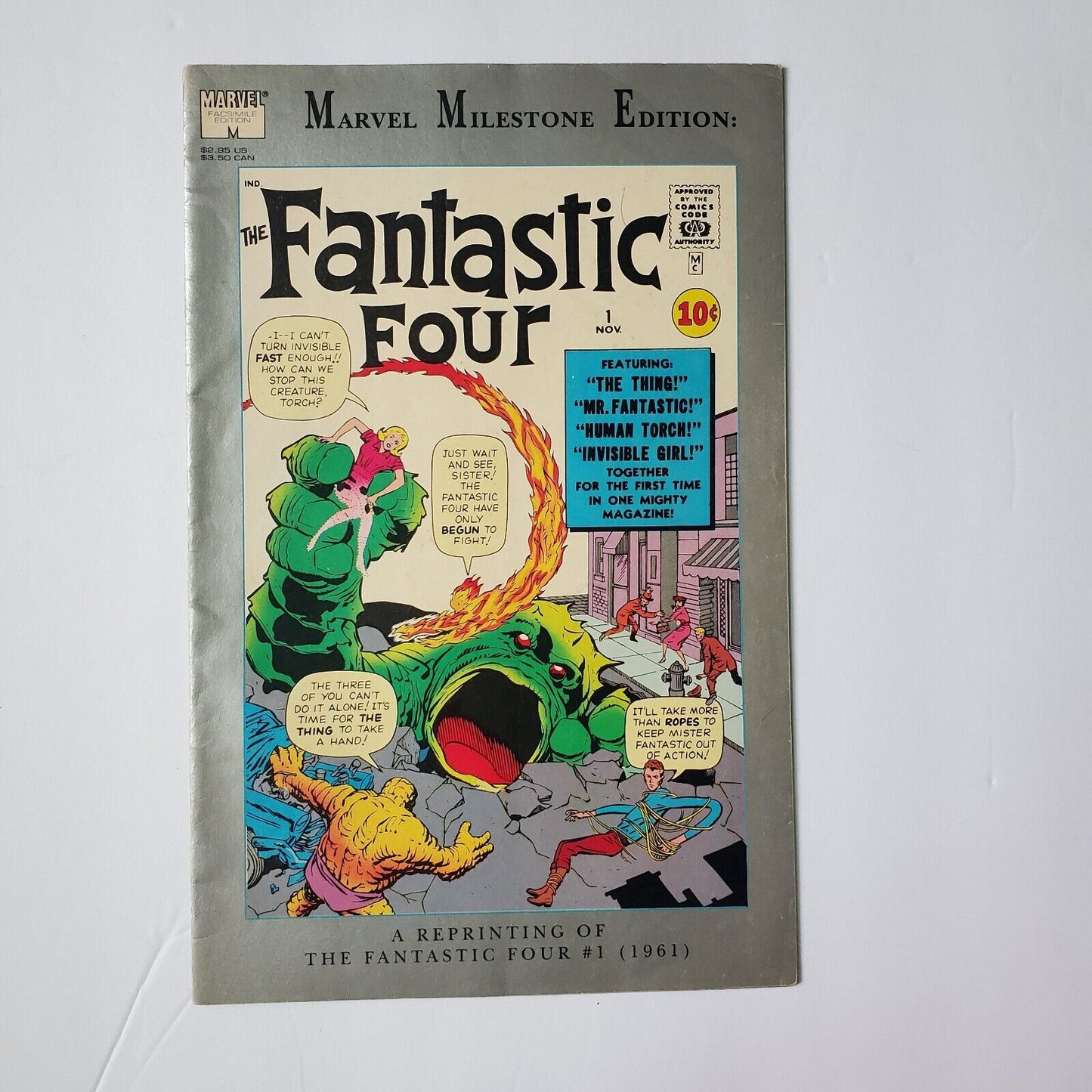 Fantastic Four 1 Marvel Milestone Edition, Reprint FF#1