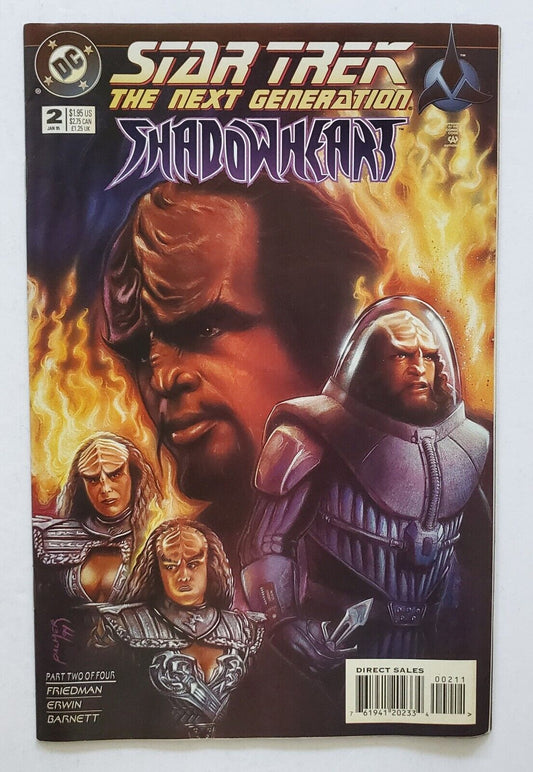 Star Trek The Next Generation Shadowheart #2 DC Comic