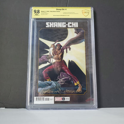 Shang-Chi #1 November 2020 Rudy Nebres Variant CBCS 9.8 SS Signed