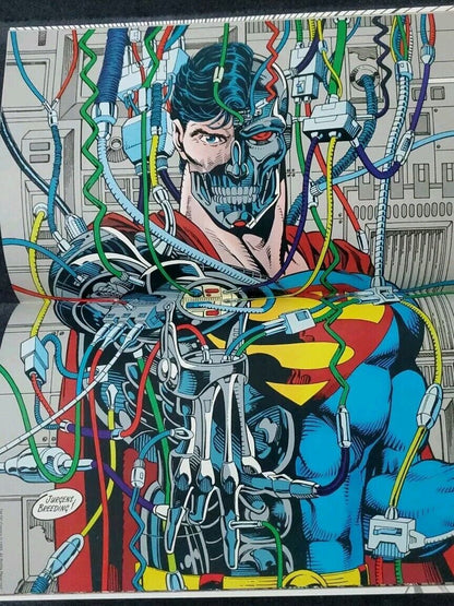 Superman #78 June 1993 Bonus Poster Inside.