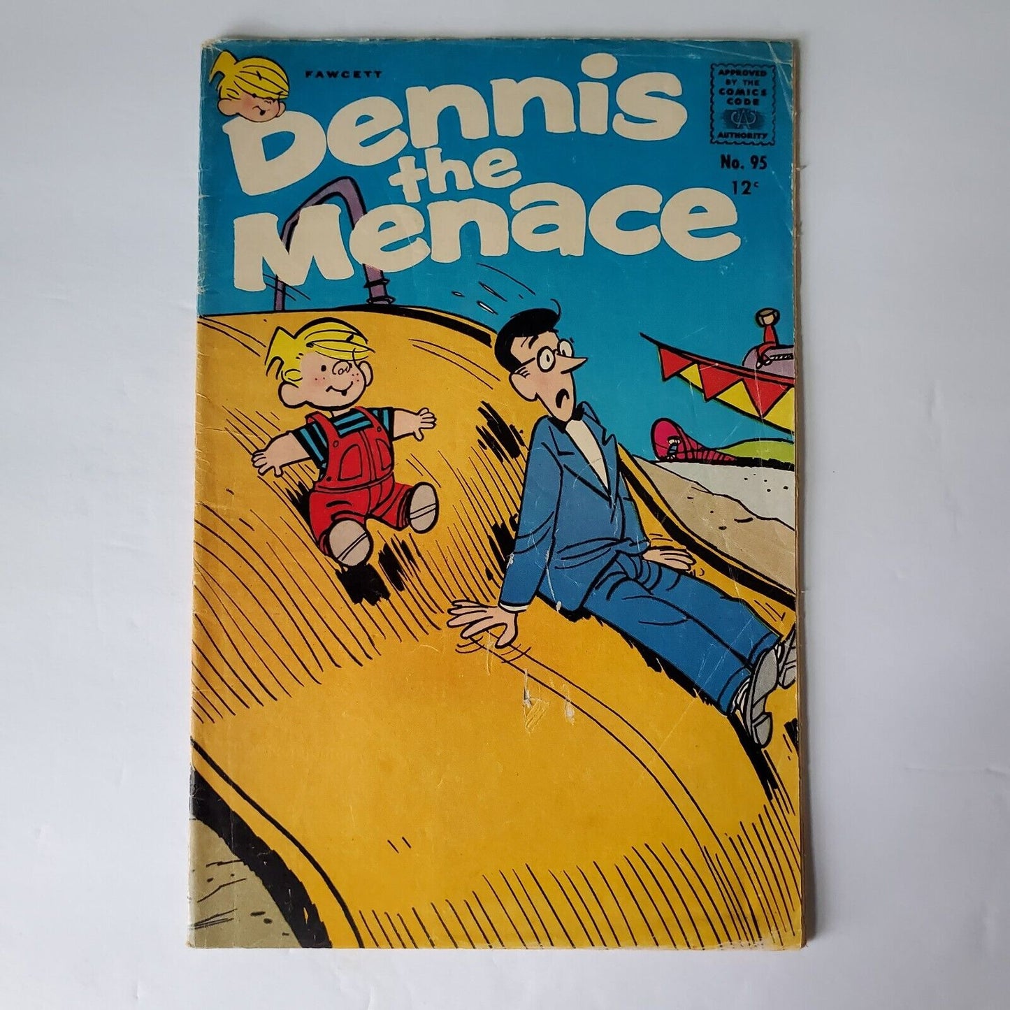 Dennis The Menace Hank Ketcham Vintage Comic Book #95, Fawcett Comic 1968