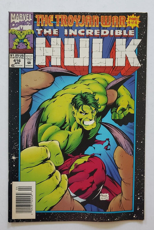 The Incredible Hulk #416 April 1994 Marvel Comics Newsstand Edition