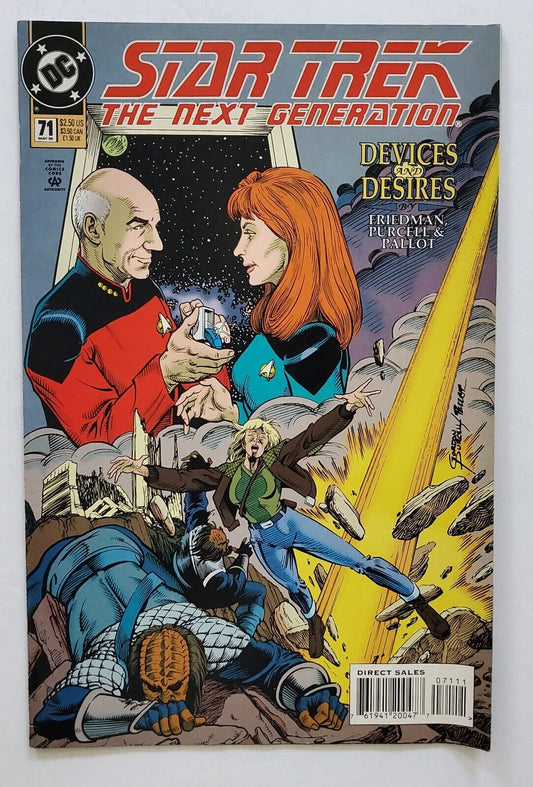 Star Trek The Next Generation #71 DC Comic