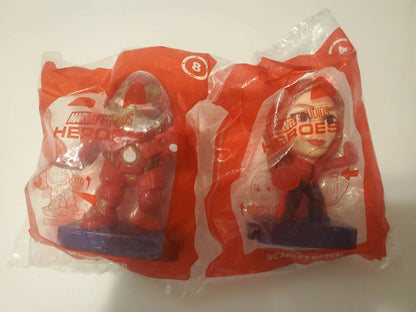 2020 Marvel Studios Heroes Happy Meal Toy Scarlet Witch & Hulk Buster * Netflix