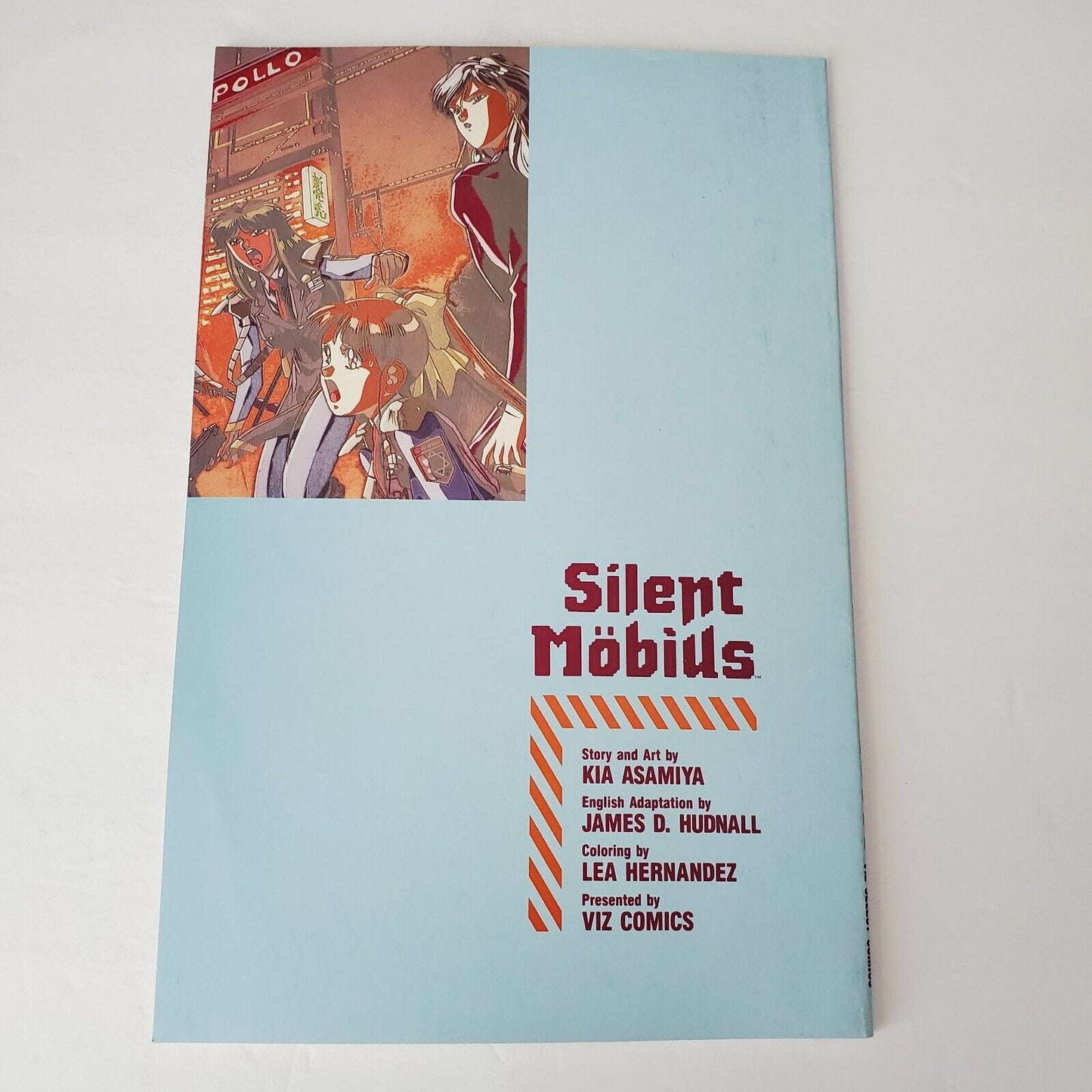 Silent Mobius Book # 5 Manga Anime. Viz Select Comic.