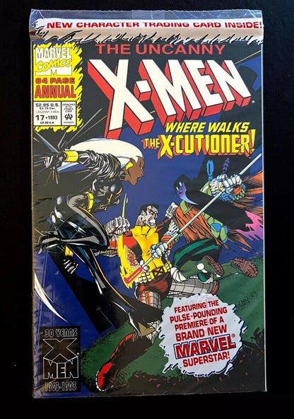 *Uncanny X-Men Annual #17 Hi-Grade 1st X-Cutioner Poly Sealed w/Card Marvel 1993