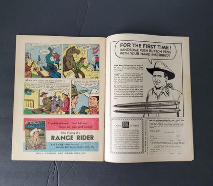 GENE AUTRY COMICS #108 DELL Comics 1956 Golden Age Gold.