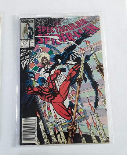 SPECTACULAR SPIDER-MAN LOT RUN 35 BOOKS BETWEEN #134 THROUGH #256