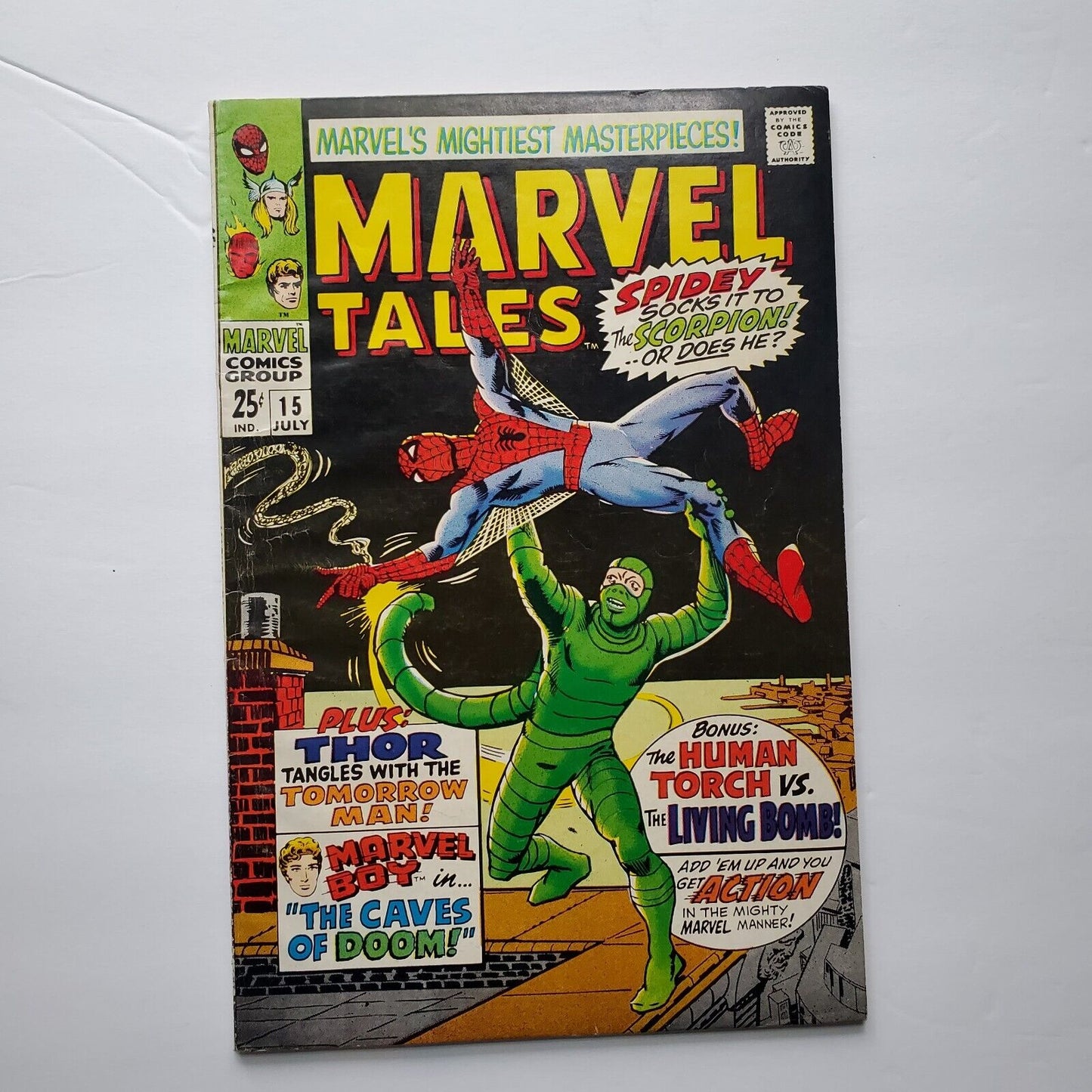 Marvel Tales #15 1st Scorpion Appearance reprint Marvel 1968