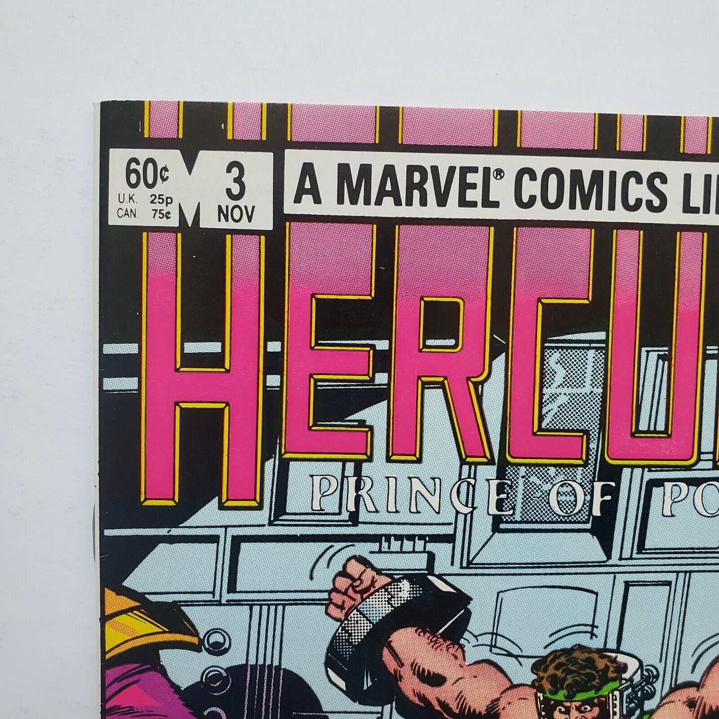 HERCULES #3 Comic Book- MARVEL COMICS (1982) - LIMITED SERIES