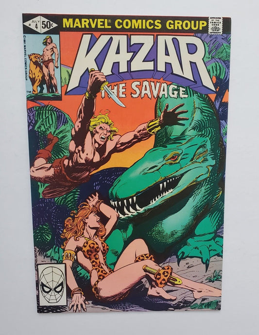 KA-ZAR #4 Comic Marvel Comics