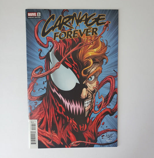 Carnage Forever #1 Bagley Variant Cover Marvel Comics 2022