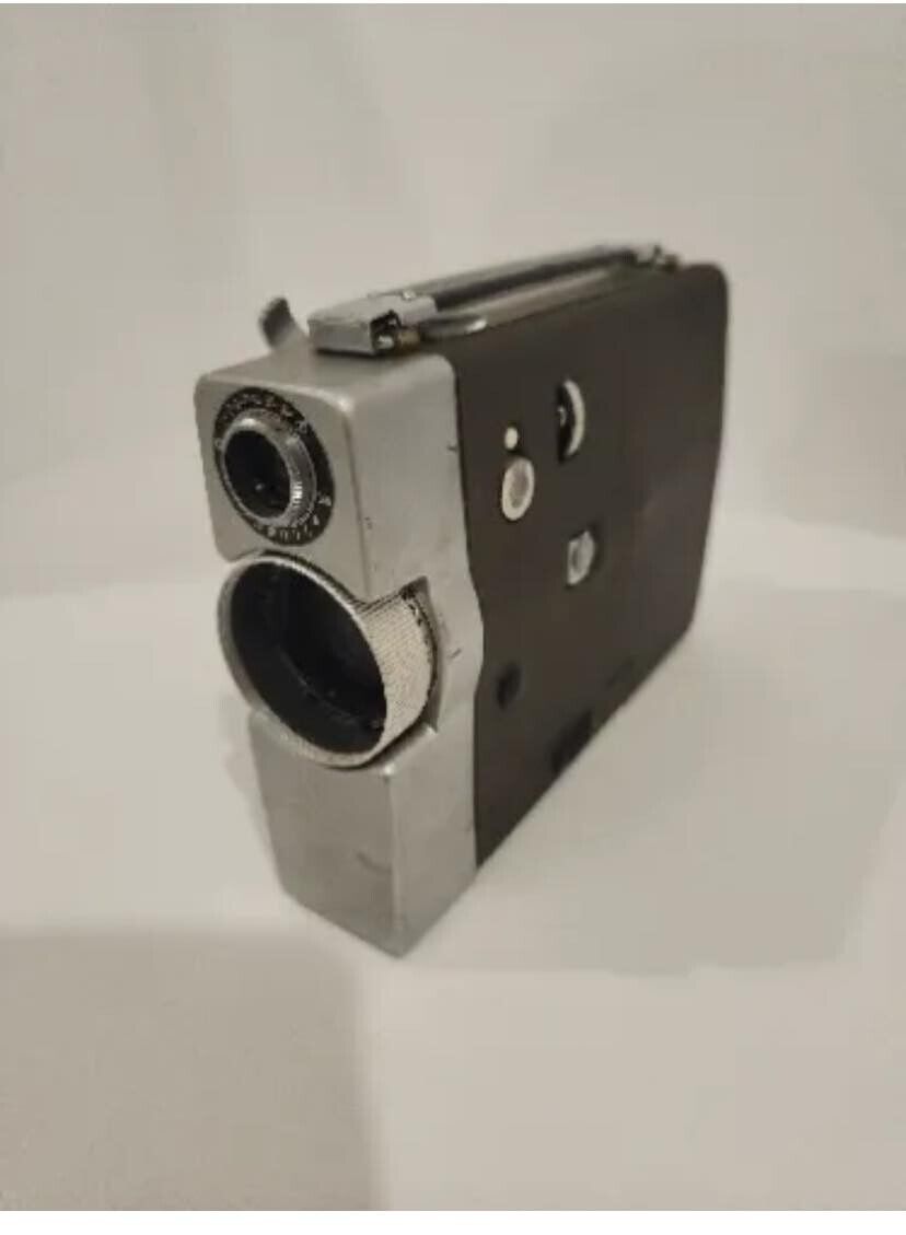 1950's Nikkorex Zoom 8mm Movie Camera For Part's Untested.