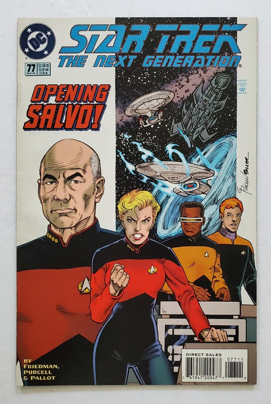 Star Trek The Next Generation #77 DC Comic