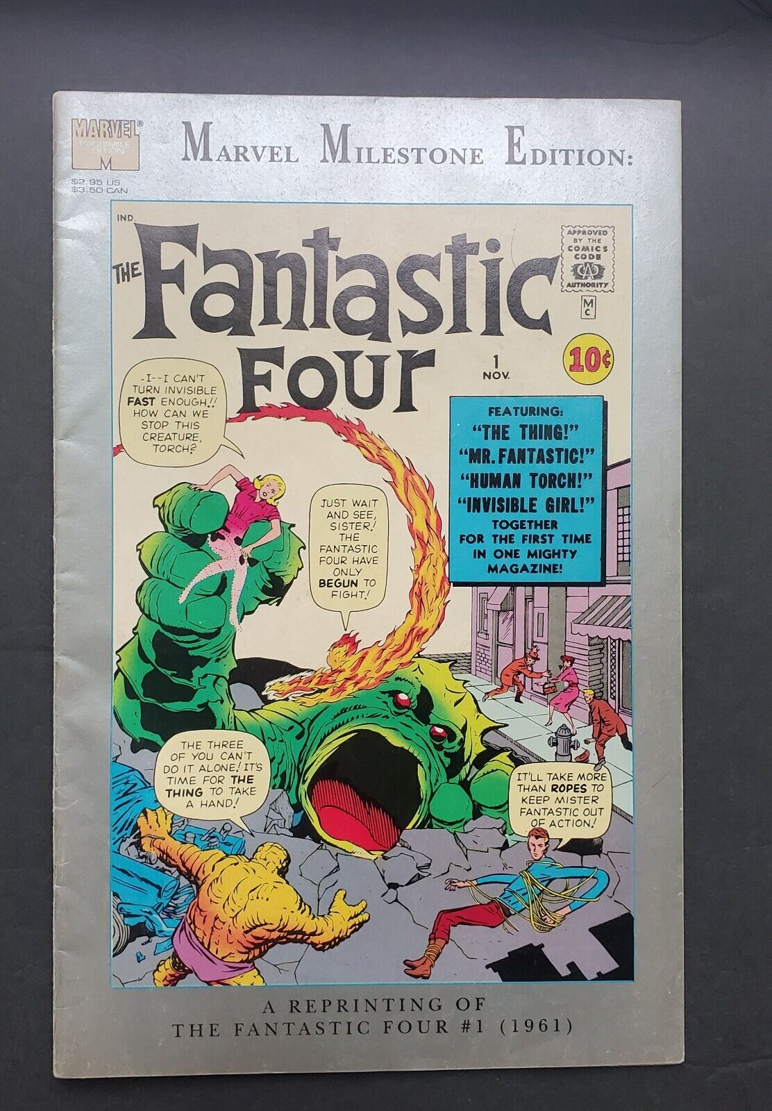 Fantastic Four 1 Marvel Milestone Edition, Reprint FF#1