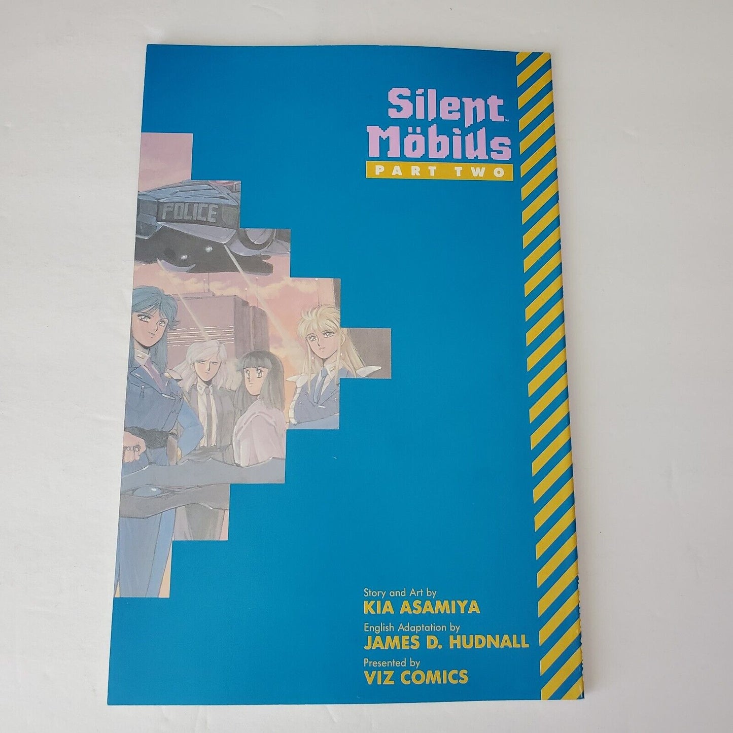 Silent Mobius Part 2  Book # 1  Manga Anime. Viz Select Comic.