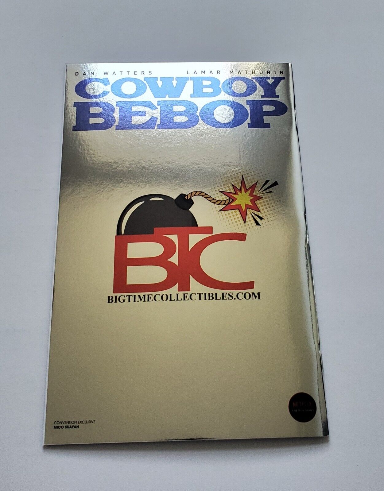 Cowboy Bebop #1 Big Time Collectibles Mico Suayan Variant Netflix 2022