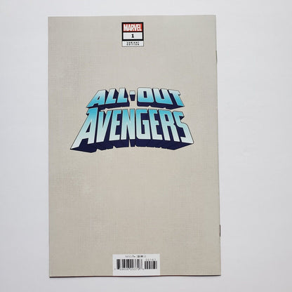 All-Out Avengers #1E  Marvel Comics 2022  1/200 Limited Variant