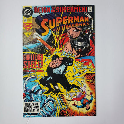 Reign of the Supermen Superman in Action Comics #691 Septem 1993 Comic Book. DC