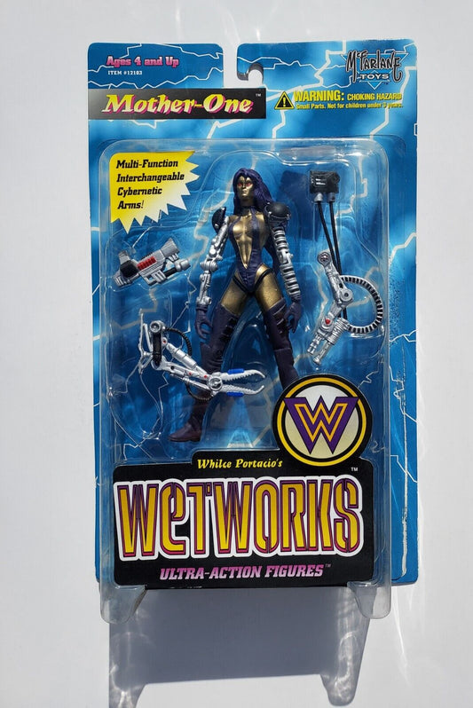 MCFARLANE TOYS WETWORKS MOTHER-ONE 6" ACTION FIGURE (1996) NEW