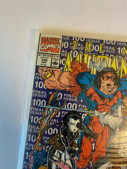 THE NEW MUTANTS #100 MARVEL COMICS 1ST APPEARANCE OF SHATTERSTAR ROB LIEFELD