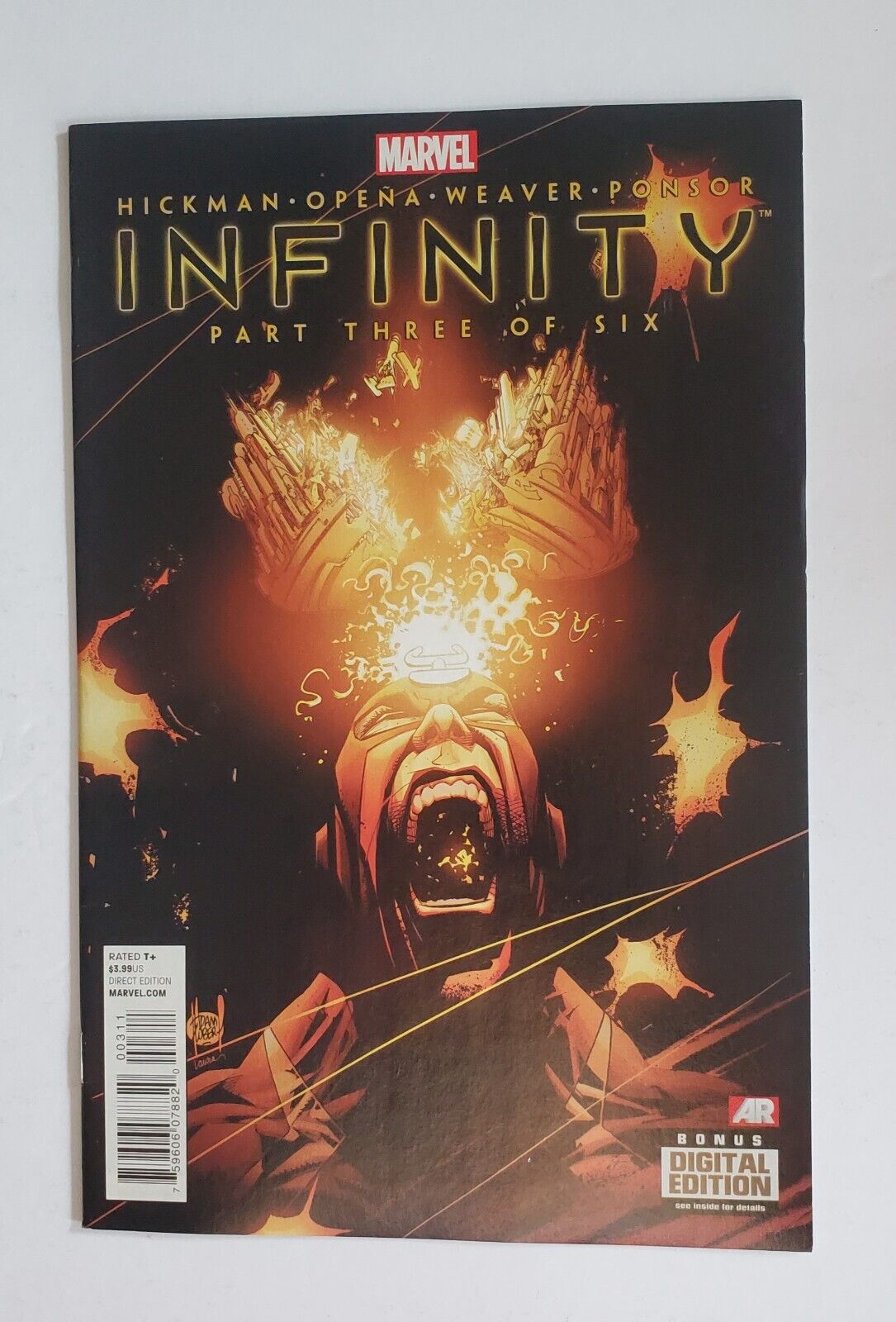 INFINITY Part 3 Of 6 Marvel Comic