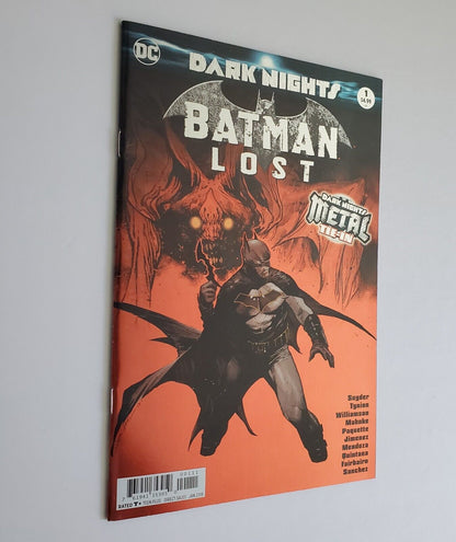 DC COMIC DARK NIGHTS: BATMAN LOST #1 SILVER FOIL COVER 1st PRINTING 2018