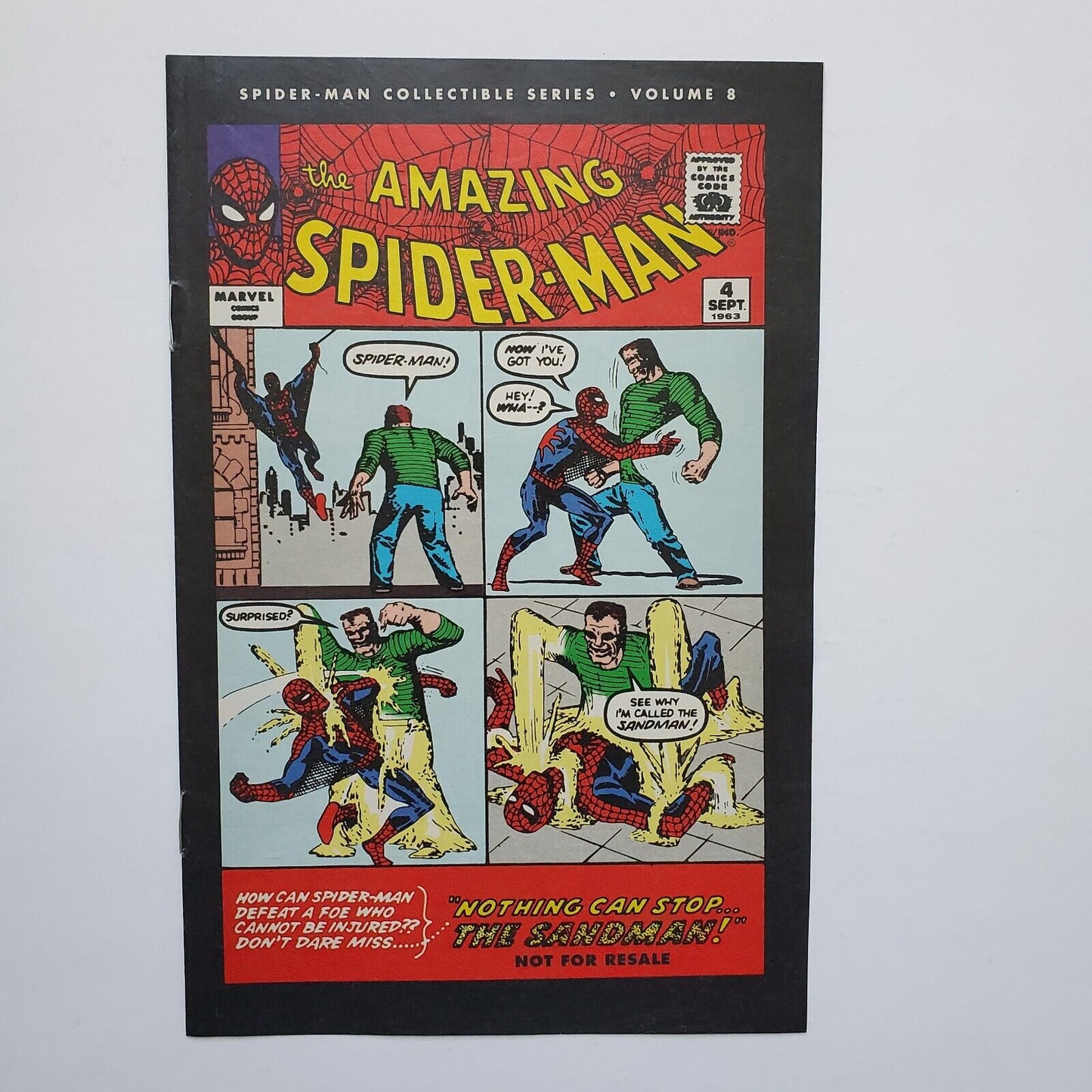 Spider-Man Collectible Series Volume  Four Marvel Comics 1st Sandman.