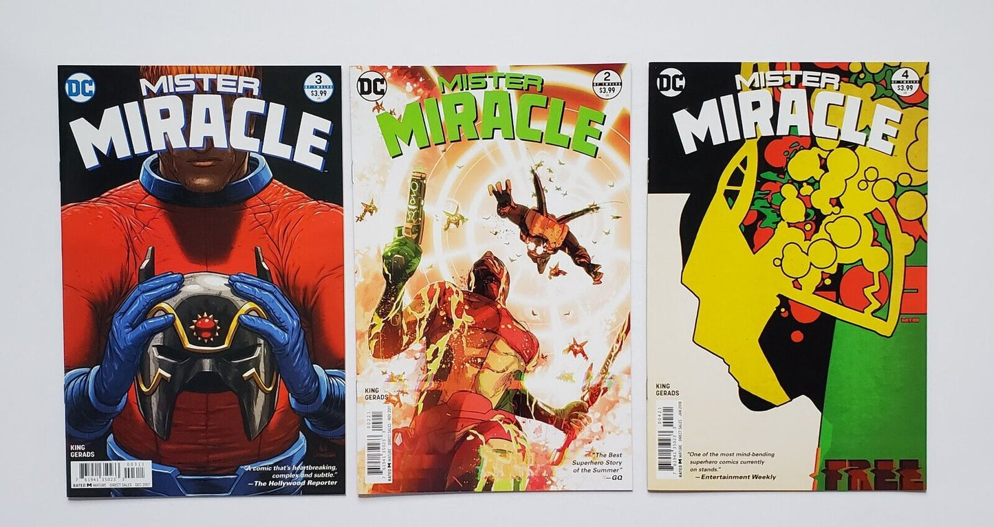 MISTER MIRACLE #'s 2, 3, & 4 DC Comics 2018