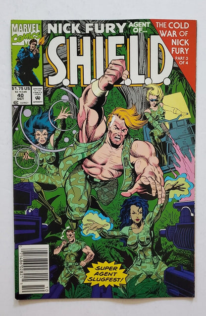 Nick Fury Agent of SHIELD #40 (1992)