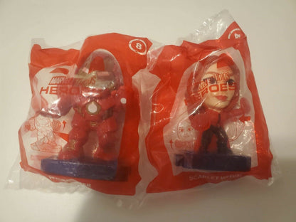 2020 Marvel Studios Heroes Happy Meal Toy Scarlet Witch & Hulk Buster * Netflix