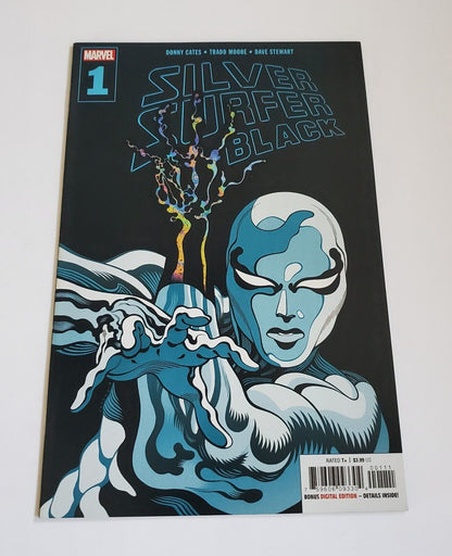 Silver Surfer Black #1 Cover A Marvel Comics 2019 Donny Cates Tradd Moore MCU