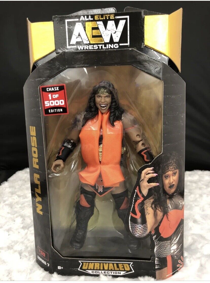 AEW Nyla Rose Chase 1 of 5000 Unrivaled Collection Series 7 #59 Action Figure