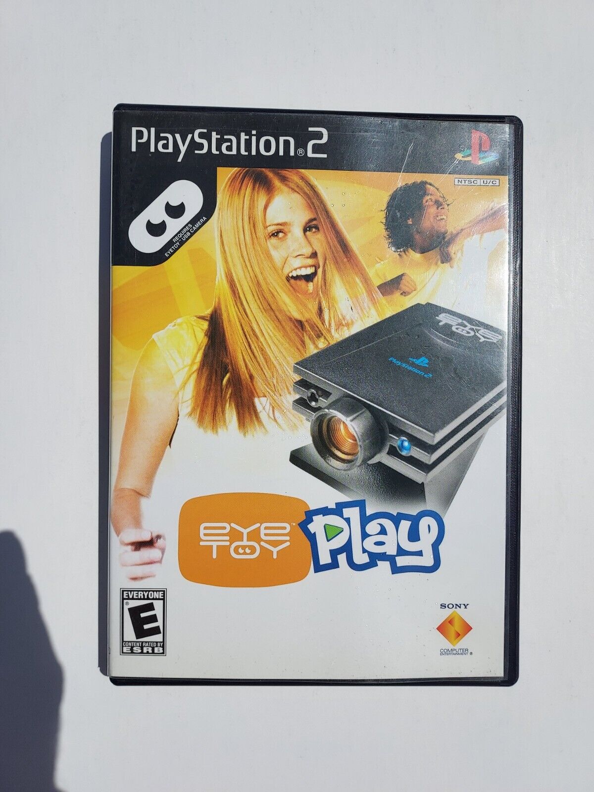 Sony PlayStation 2 PS2 Eye Toy Game Disc Case & Manual.