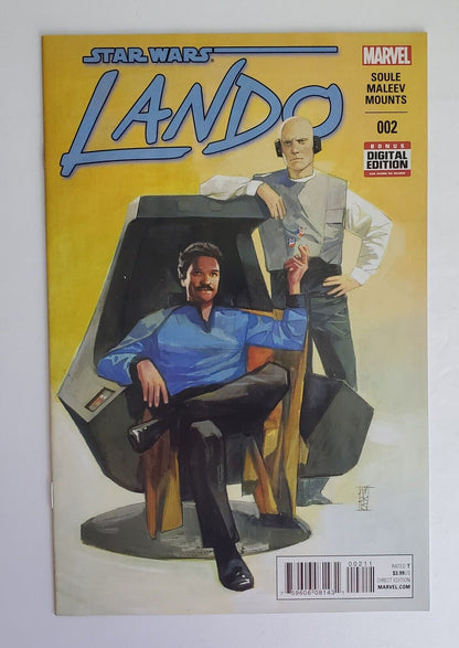 STAR WARS LANDO #2 MARVEL COMICS (2015) 1ST APPEARANCE OF CHANATH CHA