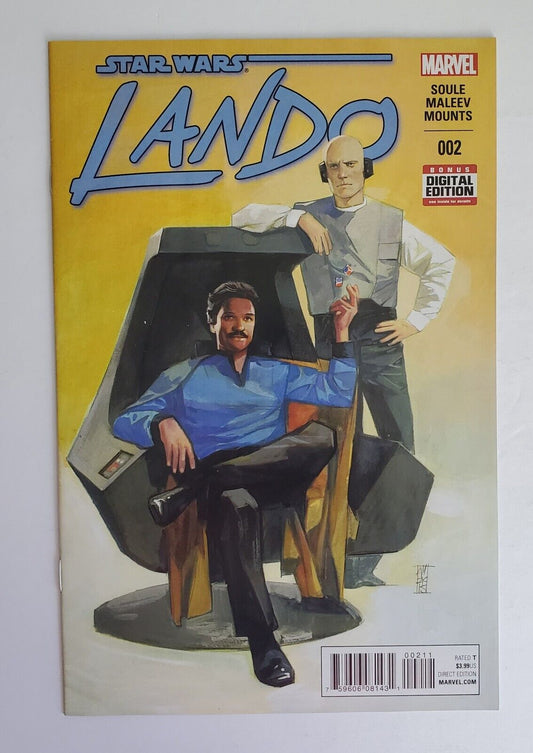 STAR WARS LANDO #2 MARVEL COMICS (2015) 1ST APPEARANCE OF CHANATH CHA